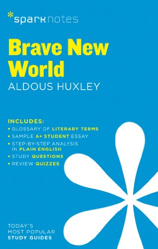 Book Cover Brave New World SparkNotes Literature Guide (Volume 19) (SparkNotes Literature Guide Series)