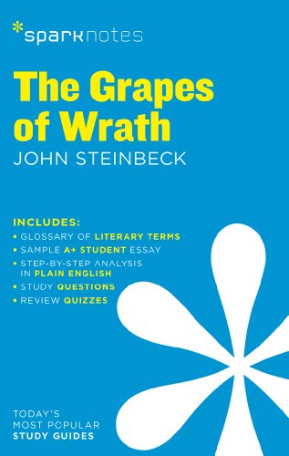 Book Cover The Grapes of Wrath SparkNotes Literature Guide (Volume 28) (SparkNotes Literature Guide Series)