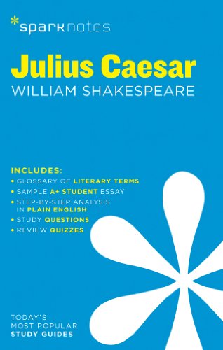 Book Cover Julius Caesar SparkNotes Literature Guide (Volume 38) (SparkNotes Literature Guide Series)