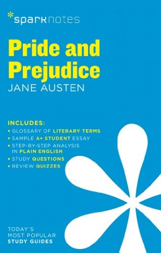 Book Cover Pride and Prejudice SparkNotes Literature Guide (Volume 55) (SparkNotes Literature Guide Series)