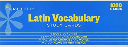 Book Cover Latin Vocabulary SparkNotes Study Cards (Volume 13)