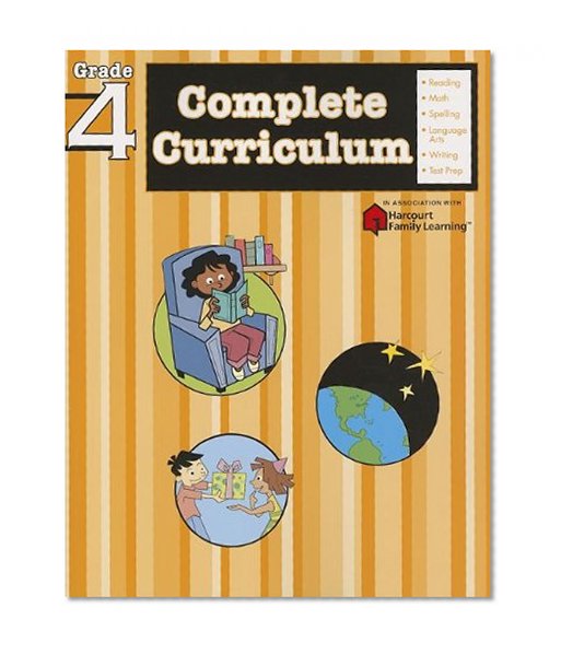 Book Cover Complete Curriculum: Grade 4 (Flash Kids Harcourt Family Learning)