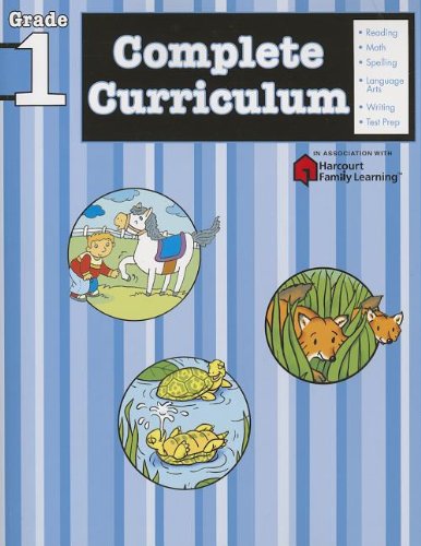 Complete Curriculum: Grade 1 (Flash Kids Harcourt Family Learning)