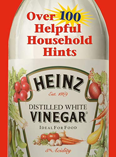 Book Cover Vinegar - Over 100 Helpful Household Hints