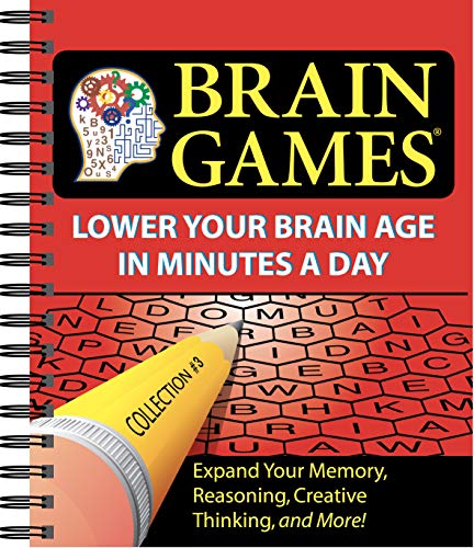 Book Cover Brain Games #3: Lower Your Brain Age in Minutes a Day