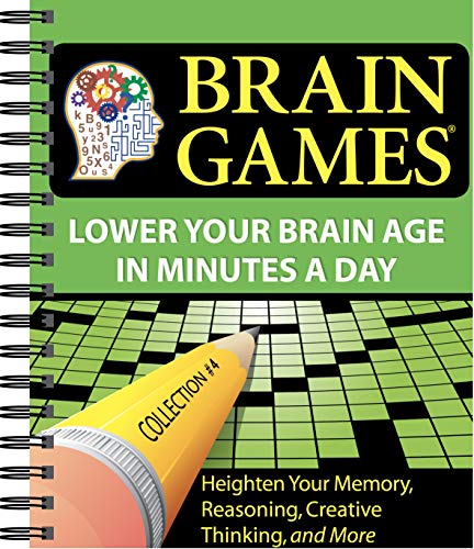 Book Cover Brain Games #4: Lower Your Brain Age in Minutes a Day (Volume 4) (Brain Games - Lower Your Brain Age in Minutes a Day)
