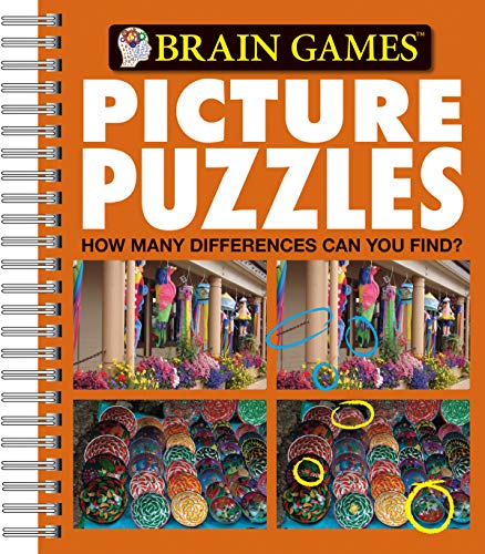 Book Cover Brain Games - Picture Puzzles #5: How Many Differences Can You Find?