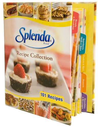 Book Cover Splenda Recipe Collection in 3-Ring Binder