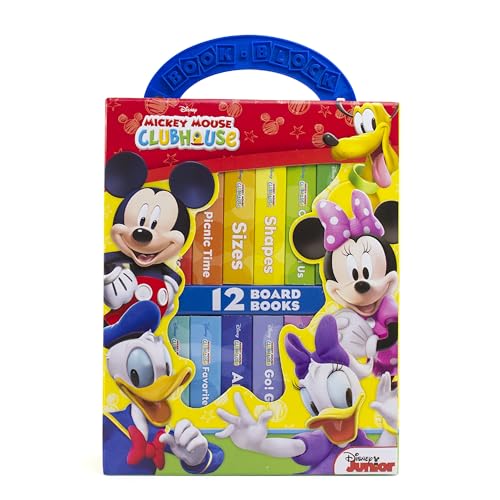 Book Cover Disney Junior Mickey Mouse Clubhouse - My First Library Board Book Block 12-Book Set - PI Kids