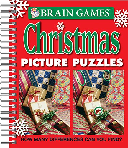 Book Cover Brain Games - Christmas Picture Puzzles: How Many Differences Can You Find? (Brain Games - Picture Puzzles)