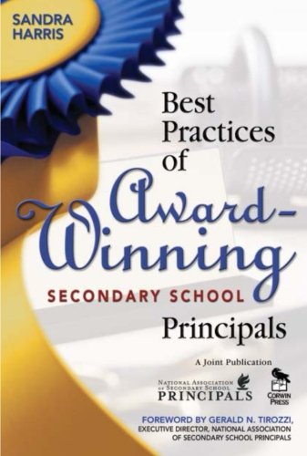 Book Cover Best Practices of Award-Winning Secondary School Principals