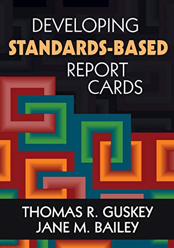 Book Cover Developing Standards-Based Report Cards