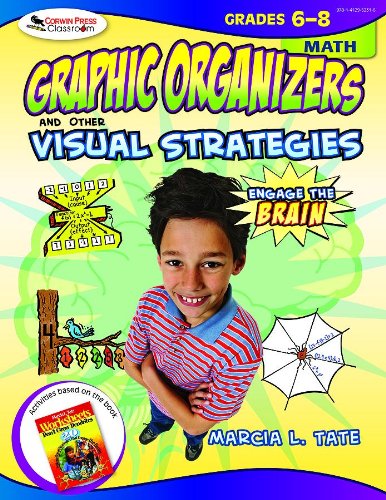 Book Cover Engage the Brain: Graphic Organizers and Other Visual Strategies, Math, Grades 6-8