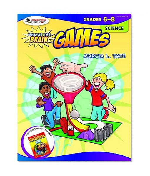 Book Cover Engage the Brain: Games, Science, Grades 6-8