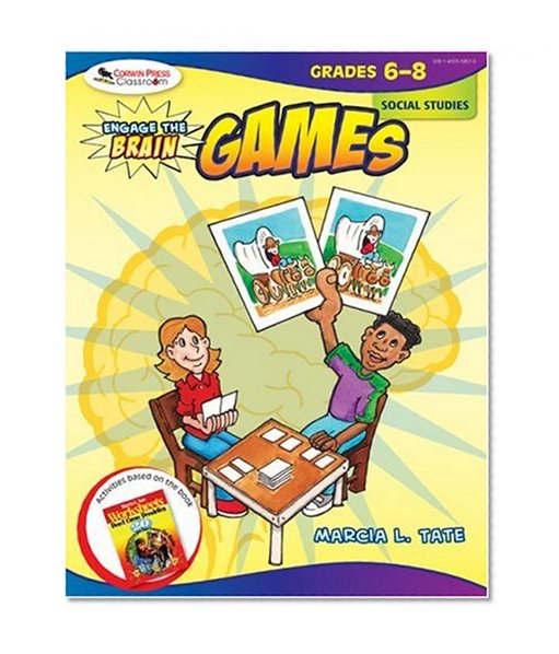 Book Cover Engage the Brain: Games, Social Studies, Grades 6-8