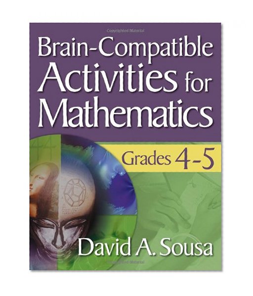 Book Cover Brain-Compatible Activities for Mathematics, Grades 4-5