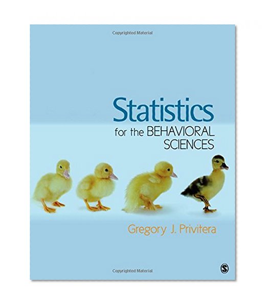 Book Cover Statistics for the Behavioral Sciences