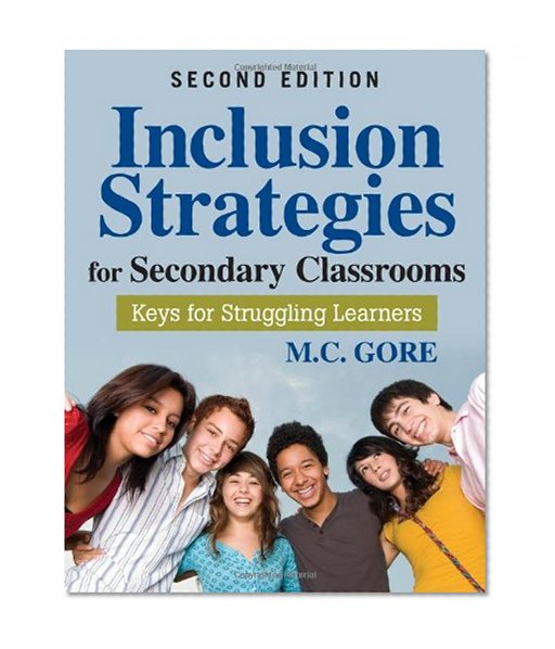Book Cover Inclusion Strategies for Secondary Classrooms: Keys for Struggling Learners