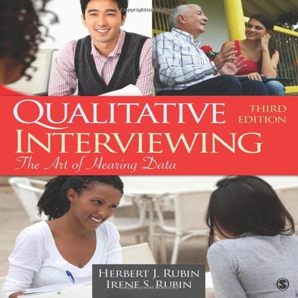 Book Cover Qualitative Interviewing: The Art of Hearing Data