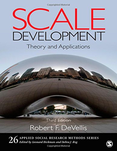 Book Cover Scale Development: Theory and Applications (Applied Social Research Methods)