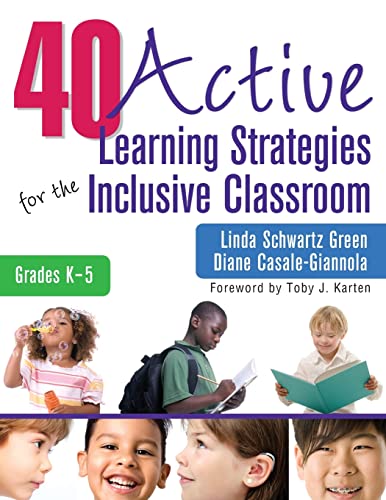 Book Cover 40 Active Learning Strategies for the Inclusive Classroom, Grades K–5