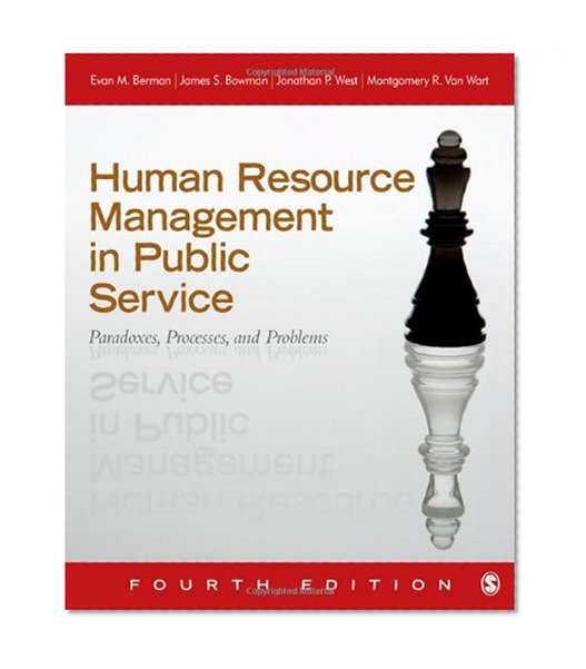 Book Cover Human Resource Management in Public Service: Paradoxes, Processes, and Problems