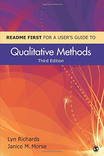 Book Cover README FIRST for a User's Guide to Qualitative Methods