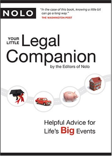 Book Cover Your Little Legal Companion: Helpful Advice for Life's Big Events