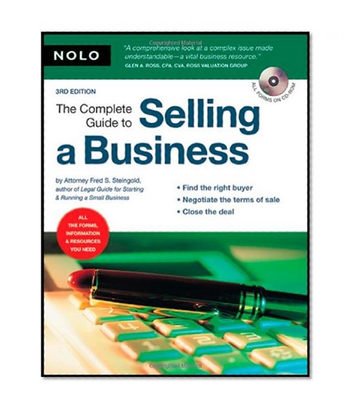 Book Cover The Complete Guide to Selling a Business