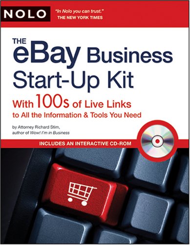 Book Cover eBay Business Start-Up Kit: 100s of Live Links to All the Information & Tools You Need