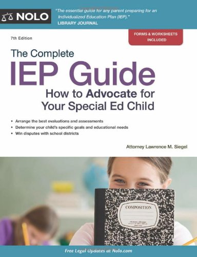 Book Cover The Complete IEP Guide: How to Advocate for Your Special Ed Child