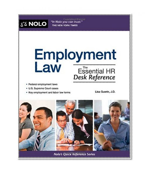 Book Cover Employment Law: The Essential HR Desk Reference