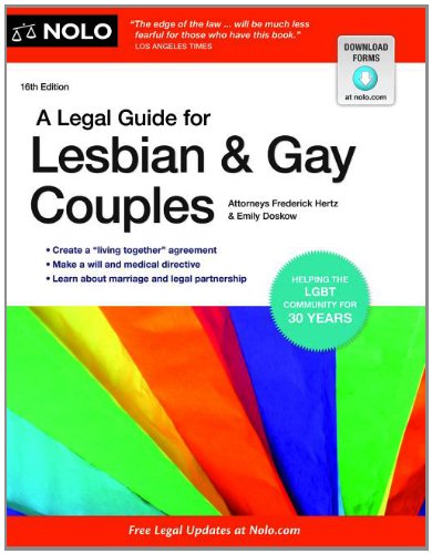 Book Cover A Legal Guide for Lesbian & Gay Couples