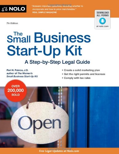 Book Cover The Small Business Start-Up Kit: A Step-by-Step Legal Guide