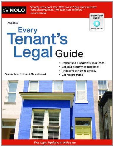 Book Cover Every Tenant's Legal Guide