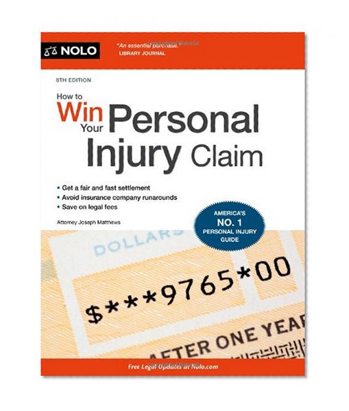 Book Cover How to Win Your Personal Injury Claim