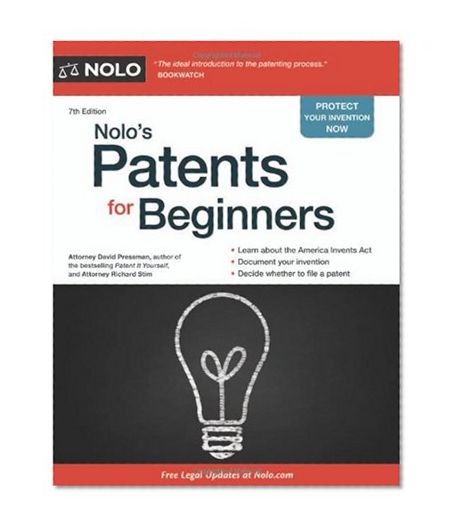 Book Cover Nolo's Patents for Beginners