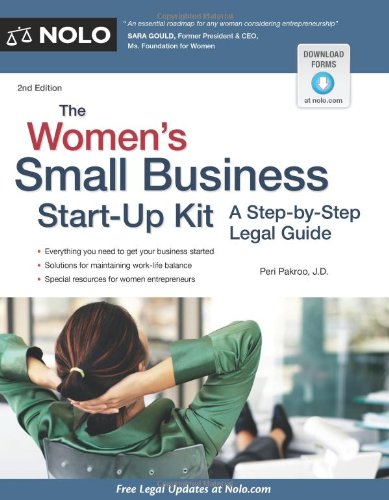 Book Cover The Women's Small Business Start-Up Kit: A Step-by-Step Legal Guide
