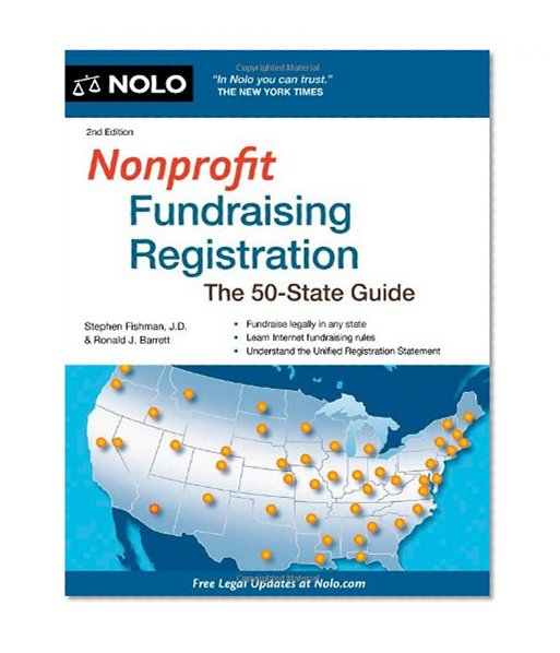 Book Cover Nonprofit Fundraising Registration: The 50-State Guide