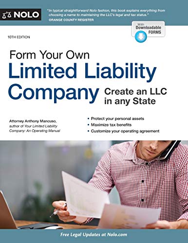 Book Cover Form Your Own Limited Liability Company
