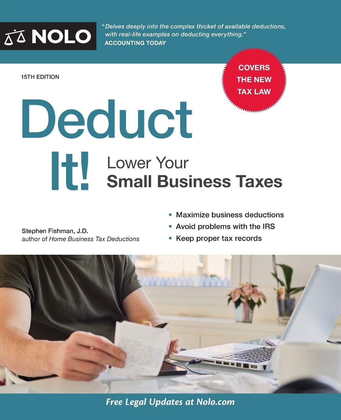 Book Cover Deduct It!: Lower Your Small Business Taxes