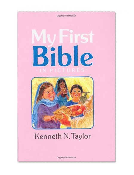 My First Bible In Pictures, baby pink