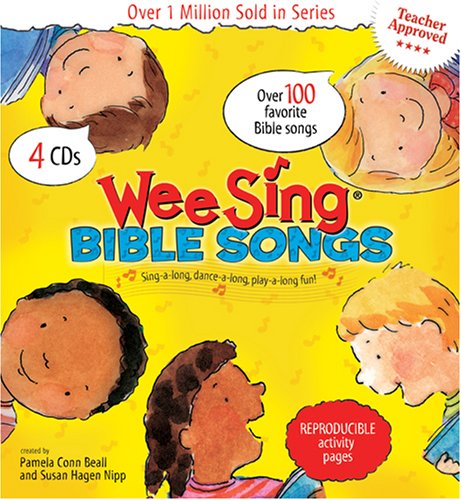 Wee Sing Bible Songs (Wee Sing, 4 CDs and Activity Book)