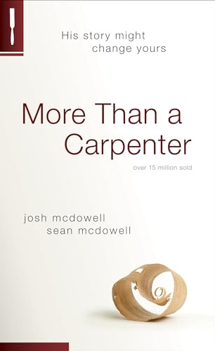 Book Cover More Than a Carpenter