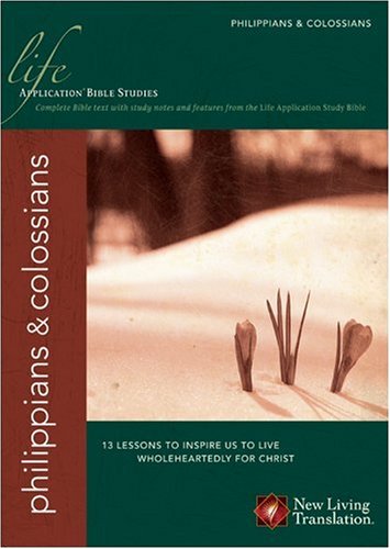 Book Cover Philippians & Colossians (Life Application Bible Studies: NLT)