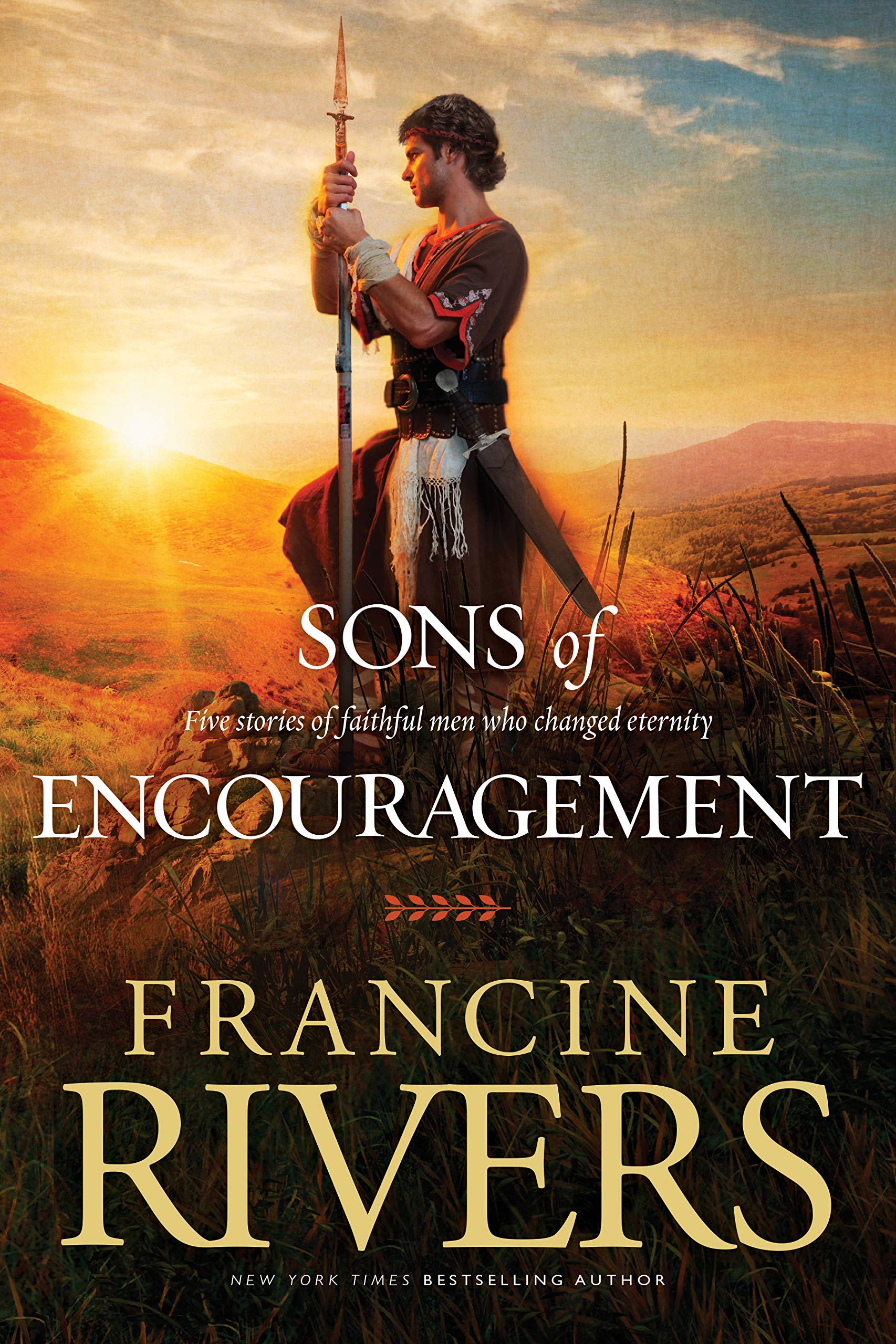 Book Cover The Sons of Encouragement: Biblical Stories of Aaron, Caleb, Jonathan, Amos, and Silas (Historical Christian Fiction with In-Depth Bible Studies)