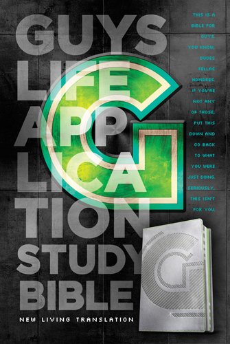 Book Cover Guys Life Application Study Bible NLT