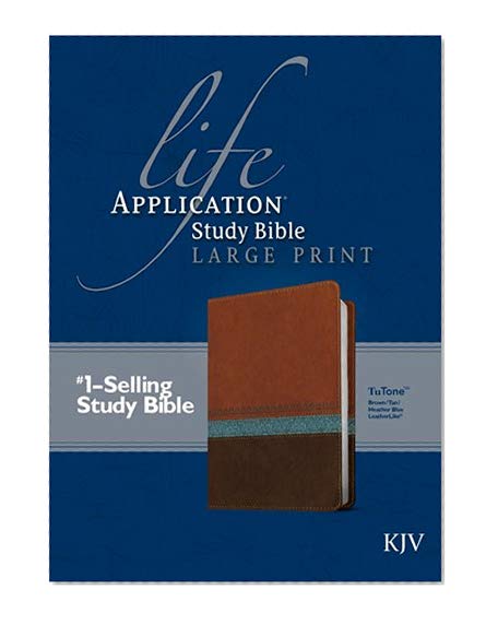 Book Cover Life Application Study Bible KJV, Large Print