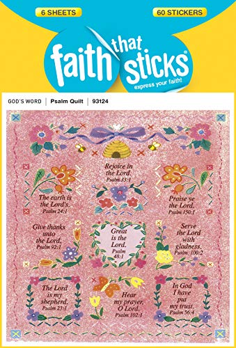 Book Cover Psalm Quilt (Faith That Sticks Stickers)