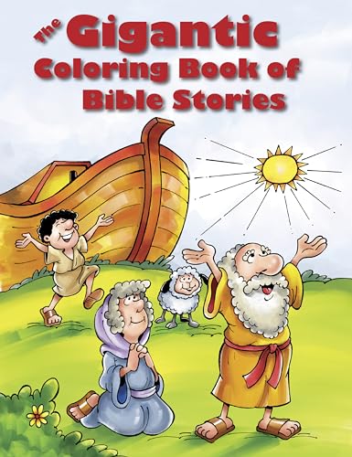 Book Cover The Gigantic Coloring Book of Bible Stories